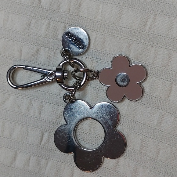 Guess Floral Bag Charm - Picture 3 of 8